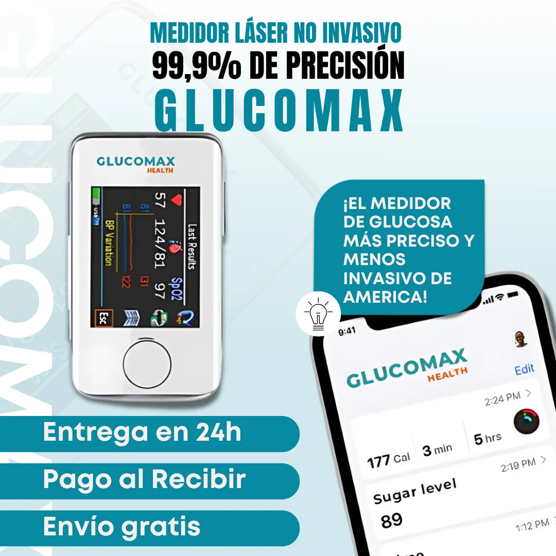 Medidor Láser Para Glucosa No Invasivo GlucoMax